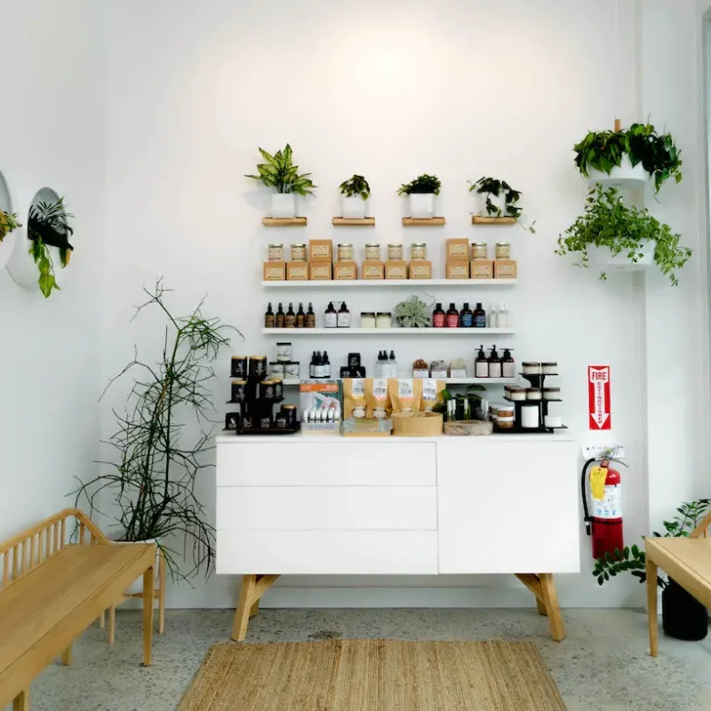 Waiting room at Utopia Foot and Shoulder Massage