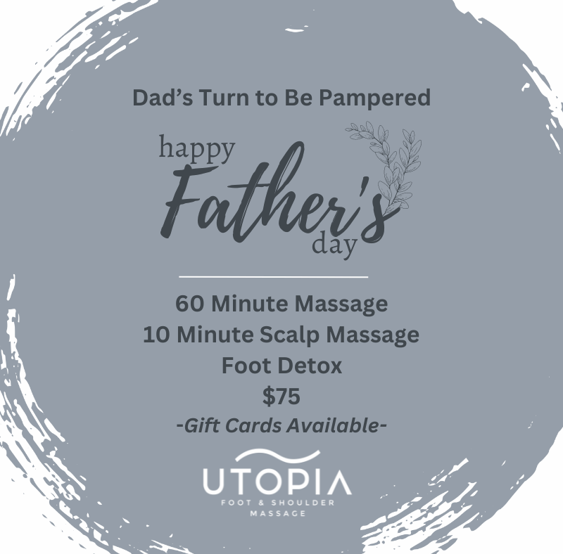 Graphic of Father's Day Special at Utopia Atlanta.