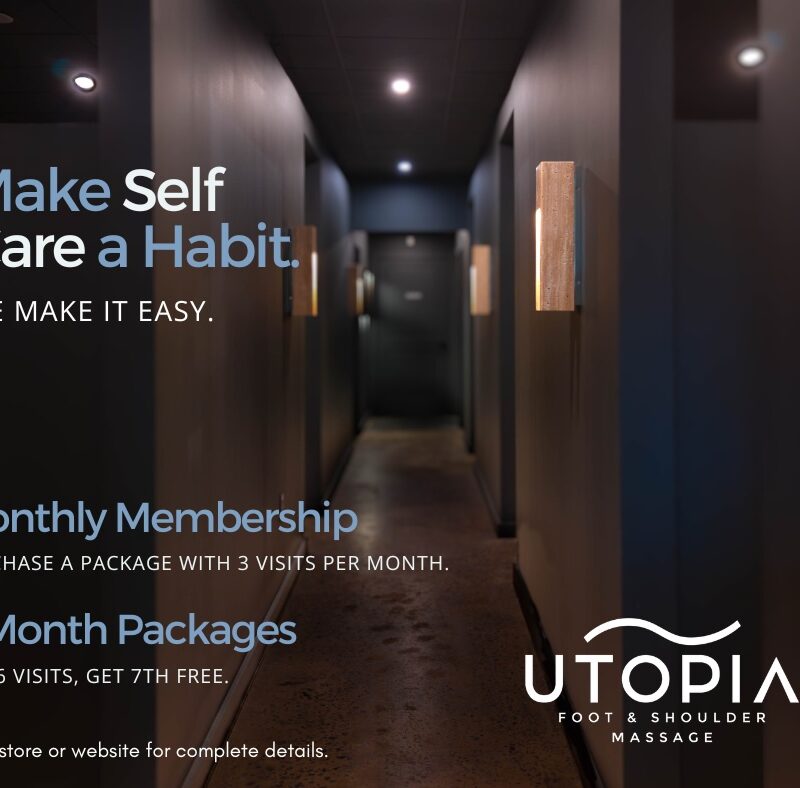 Graphic of Utopia membership packages.